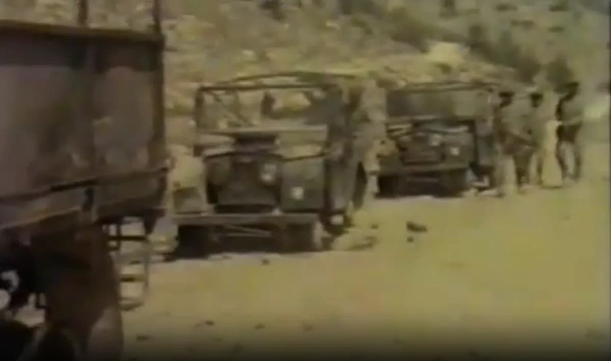 Шокирующее видео уничтожения 181-го дивизиона полевой артиллерии в 1974 году