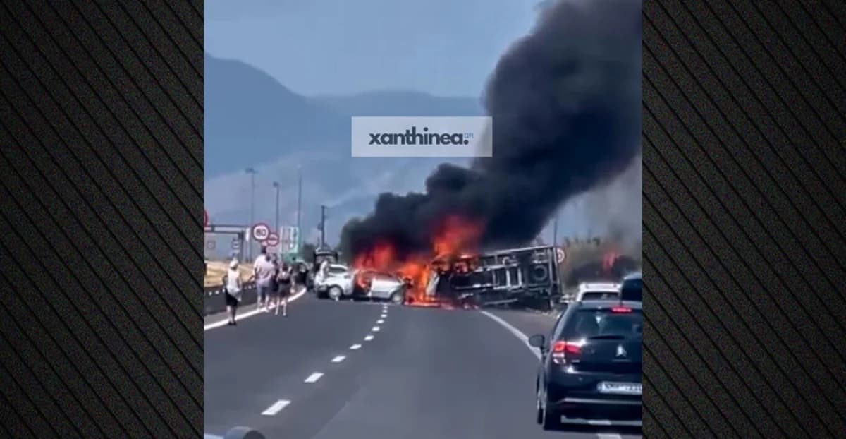 Τραγωδία στην Εγνατία: Τρεις νεκροί σε τροχαίο μετά από γάμο