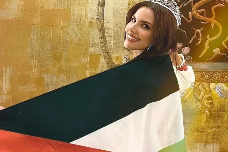 Nadine Ayub: Palestine's First Ever Representative at Miss Universe