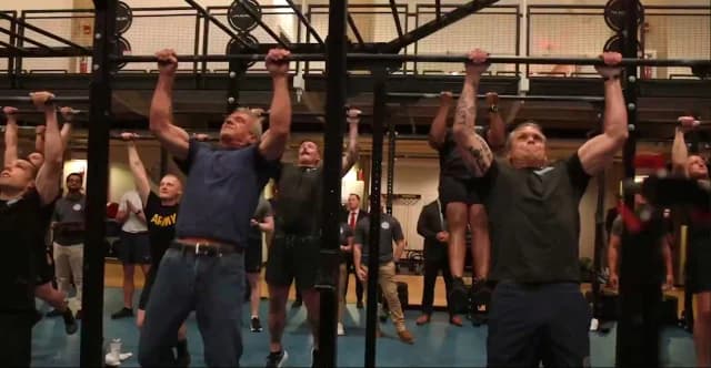 Robert Kennedy Jr. vs. Pete Hegseth: Pull Up and Push Up Challenge