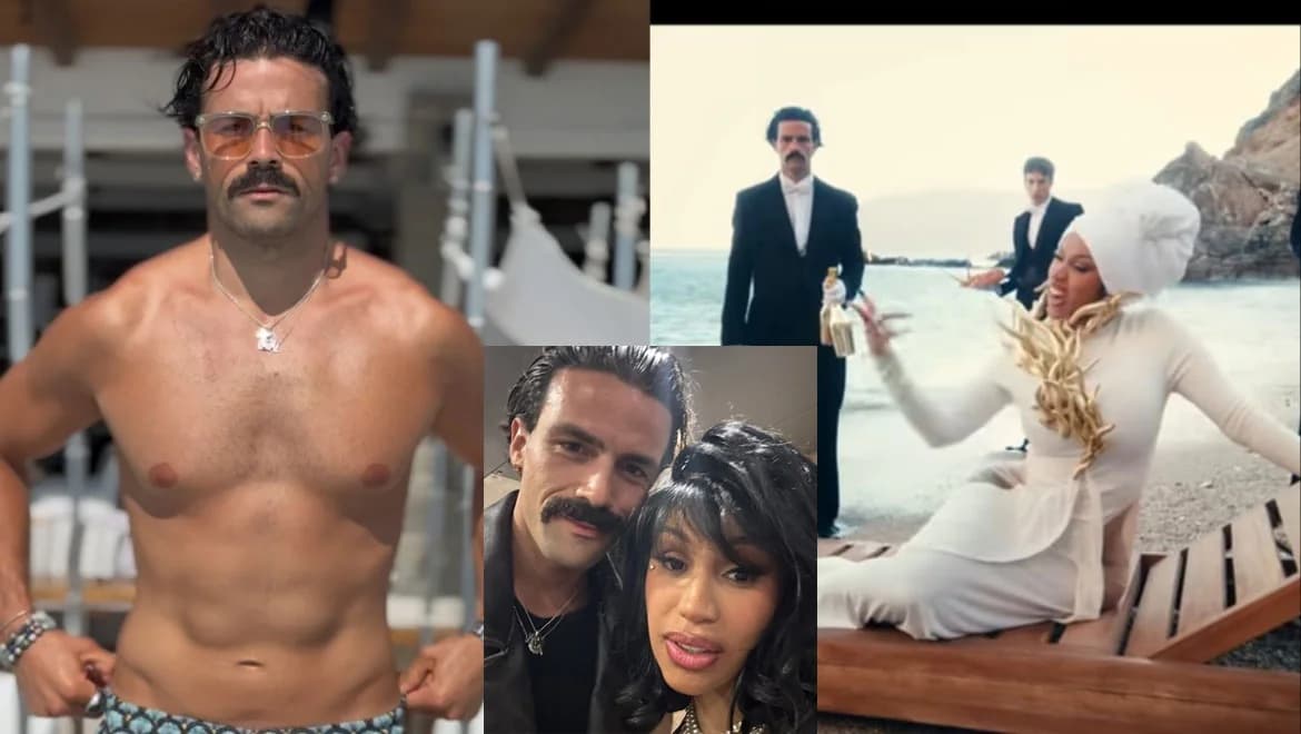 Giannis Psipsilis: Von GNTM zu Cardi Bs Musikvideo in Mykonos