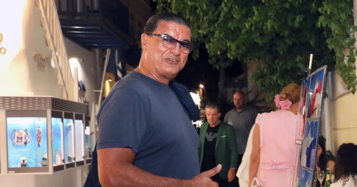 Jacob Arabo, der 'König' des Schmucks, in Mykonos