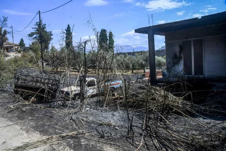 Koutsoumbas in Achaia: KKE-Fragen zu Maßnahmen für Brandgebiete