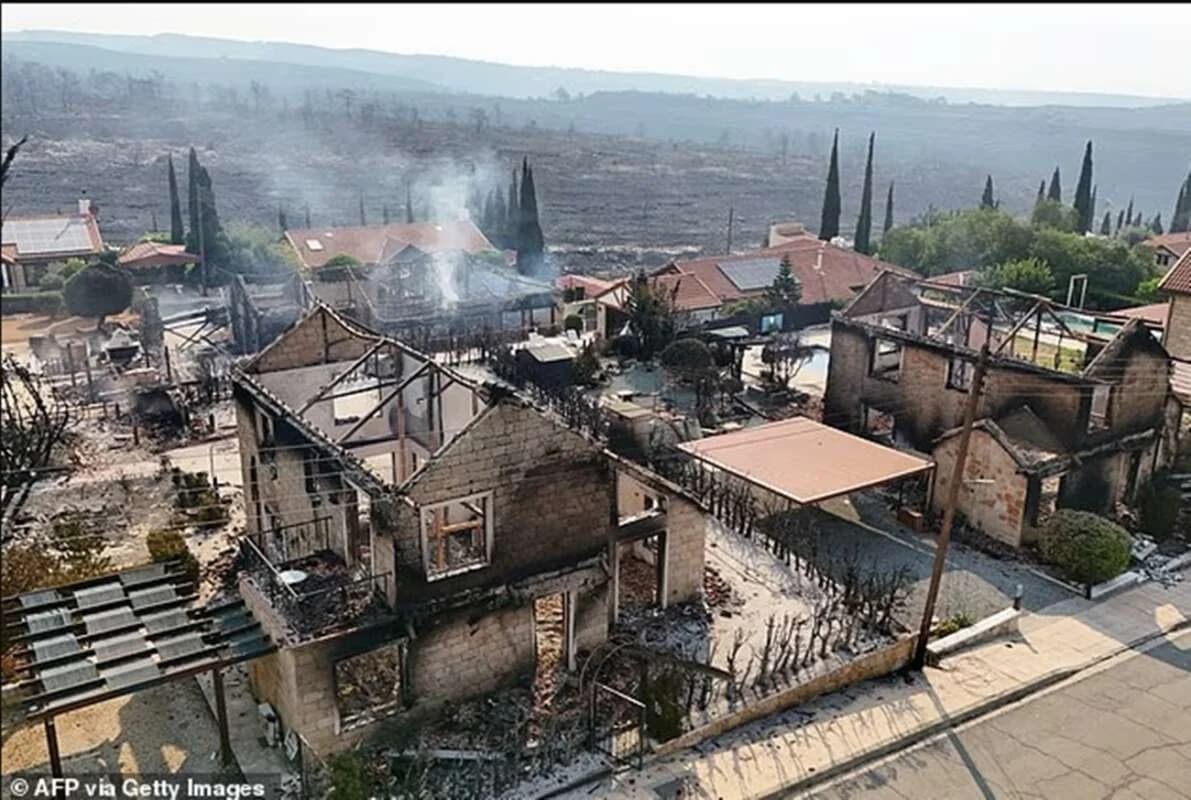 Completadas las medidas iniciales de apoyo a las víctimas del incendio en Limassol