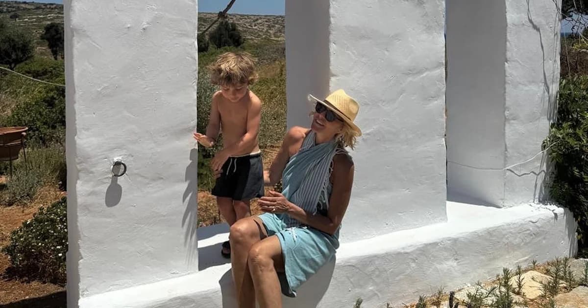 Jenny Balatsinou: Fotos familiares de vacaciones en Patmos