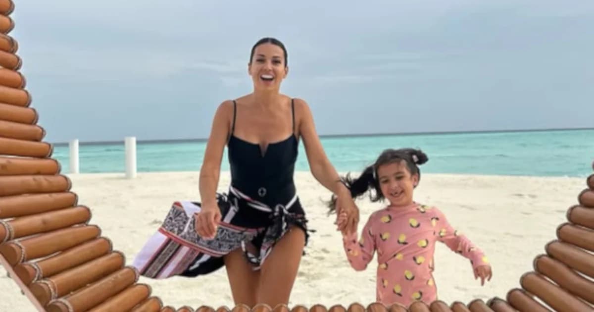 Eleni Hatzidou: Fotos familiares del viaje a las Maldivas