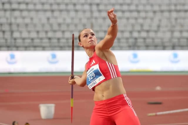 Elina Tzengko: Tercer puesto en la Liga de Diamante de Lausana