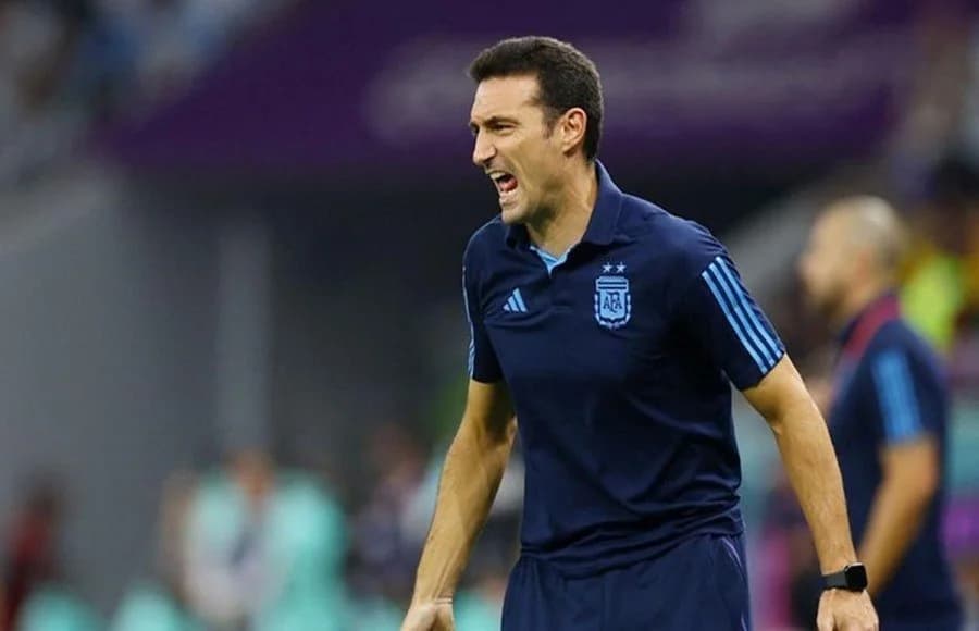 Argentinien: Scaloni lässt Garnacho wohl außen vor