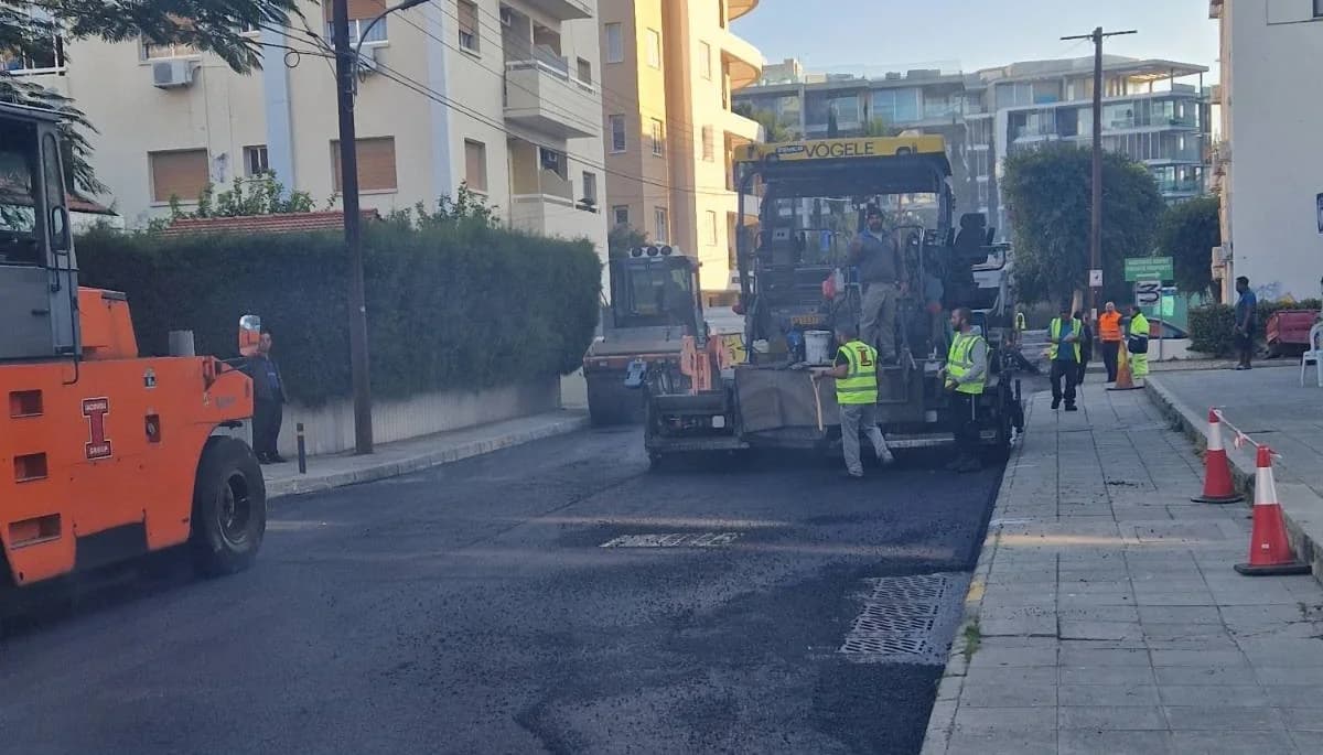 Εκτεταμένο σχέδιο αναβάθμισης του οδικού δικτύου από τον Δήμο Λεμεσού