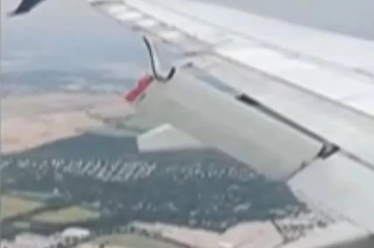 Delta-Flug in den USA: Teil des Flügels löst sich während des Fluges