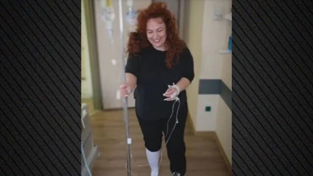 Sofia Kourtidou: Neues Video nach Operation