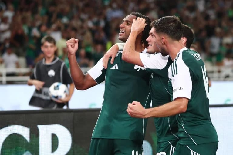 Panathinaikos besiegt Samsunspor mit 2:1 dank Palmer-Brown-Tor