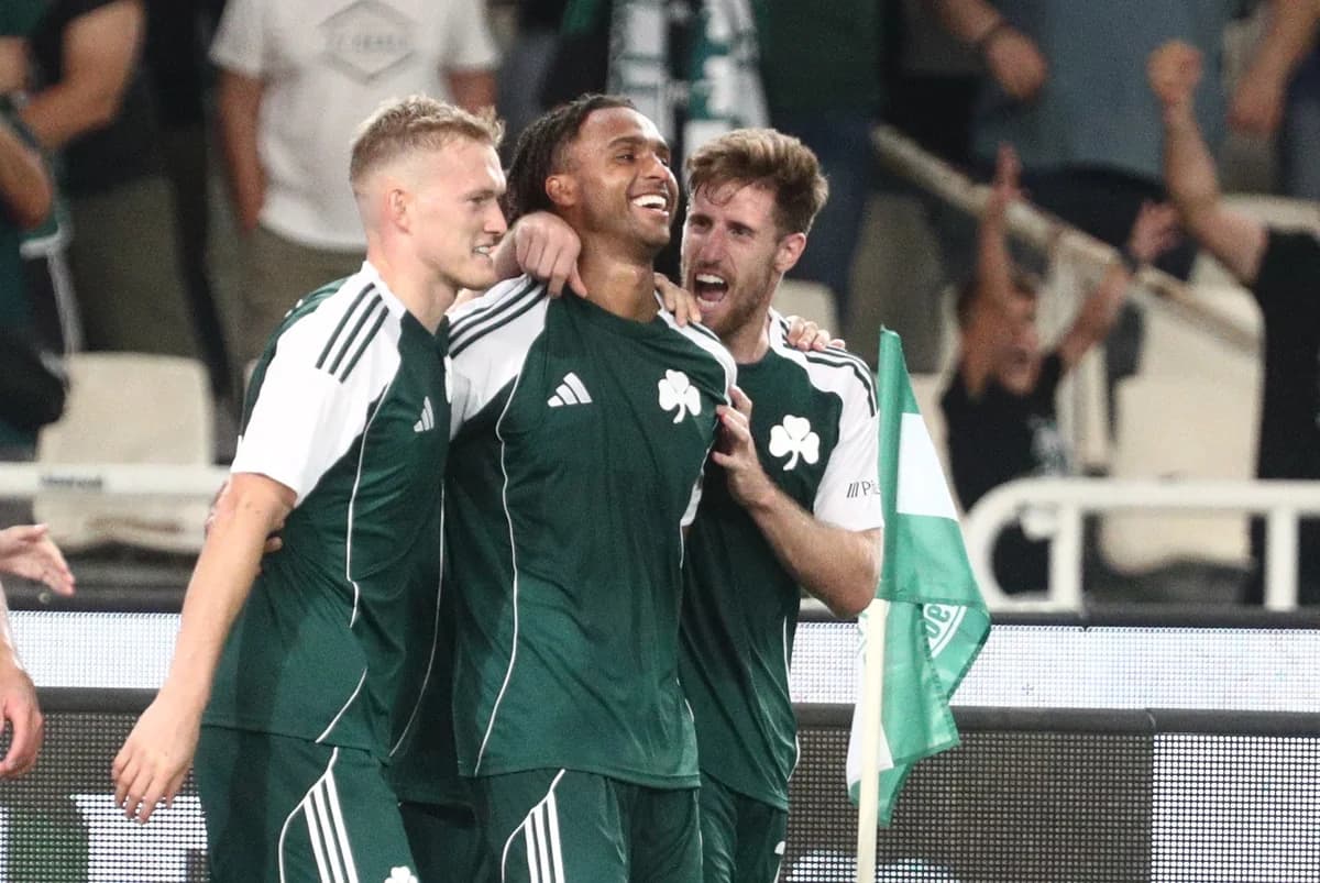 Panathinaikos: Führungsreden von Vitoria-Bakasetas und Torjubel (Video)
