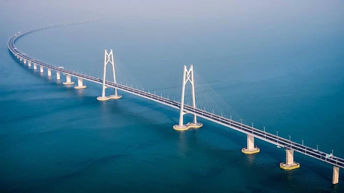 Самый длинный мост в мире: Даньян-Куньшаньский виадук в Китае