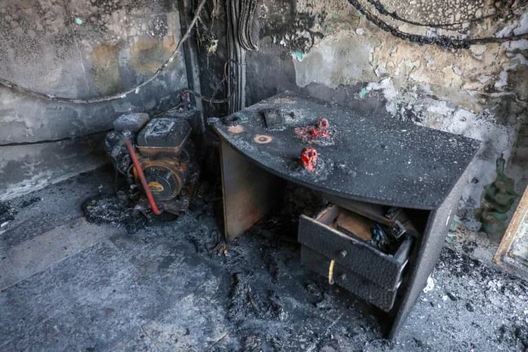 כרתים: נפגעי כוויות הועברו לבית החולים תריאסיו לאחר שריפה באצטדיון