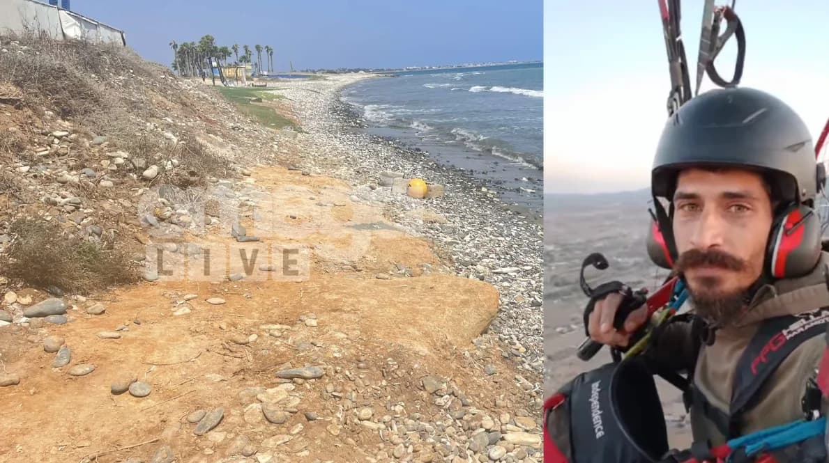 לרנקה: חקירה בעקבות תאונת מצנח רחיפה - גבר בן 31 נהרג