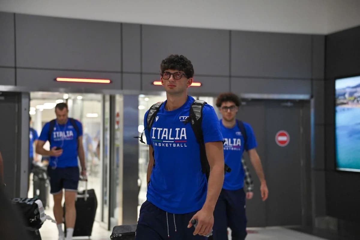 Italienische Nationalmannschaft erreicht Zypern für FIBA EuroBasket 2025