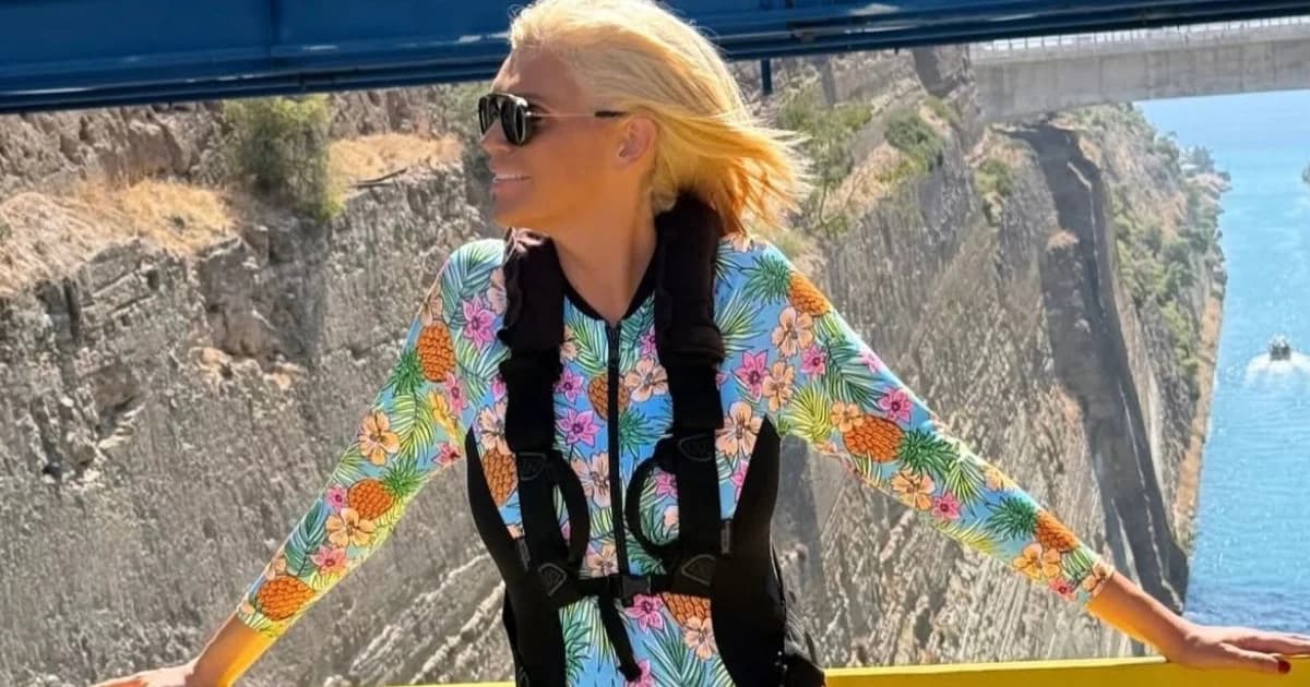 Sasa Stamati: Bungee-Jumping am Isthmus von Korinth