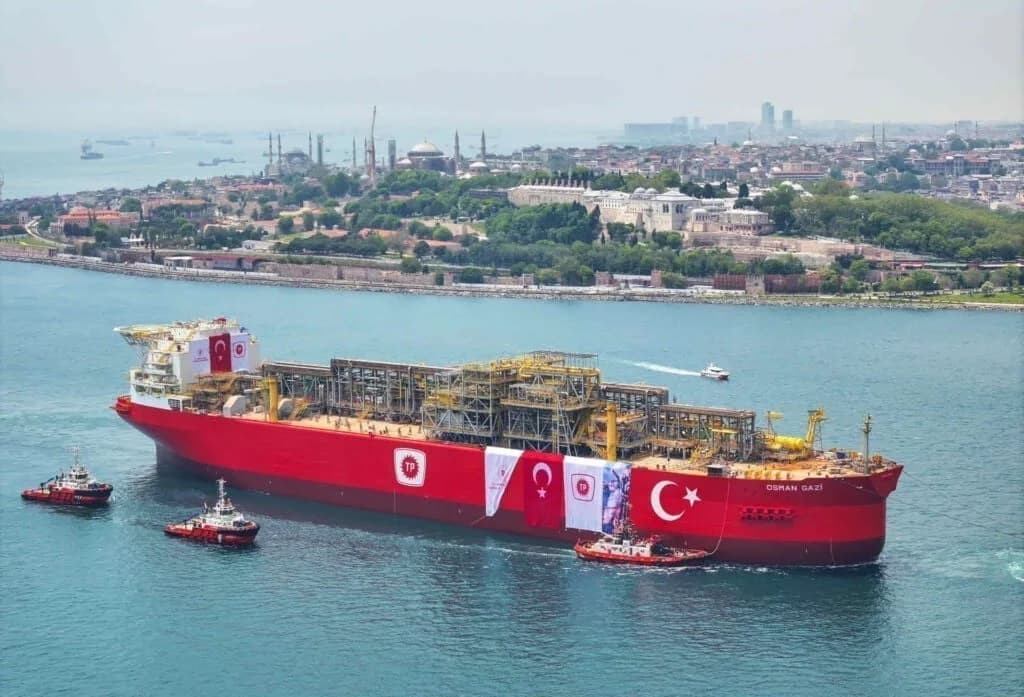 Türkei baut neue Erdgasförderanlage auf dem Sakarya-Feld