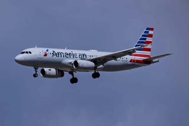 美国航空飞机因火灾紧急迫降