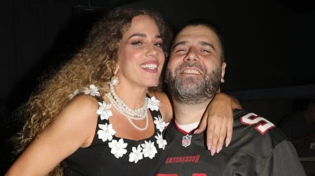 Katerina Stikoudi and Vangelis Serifis celebrate 7 years of marriage