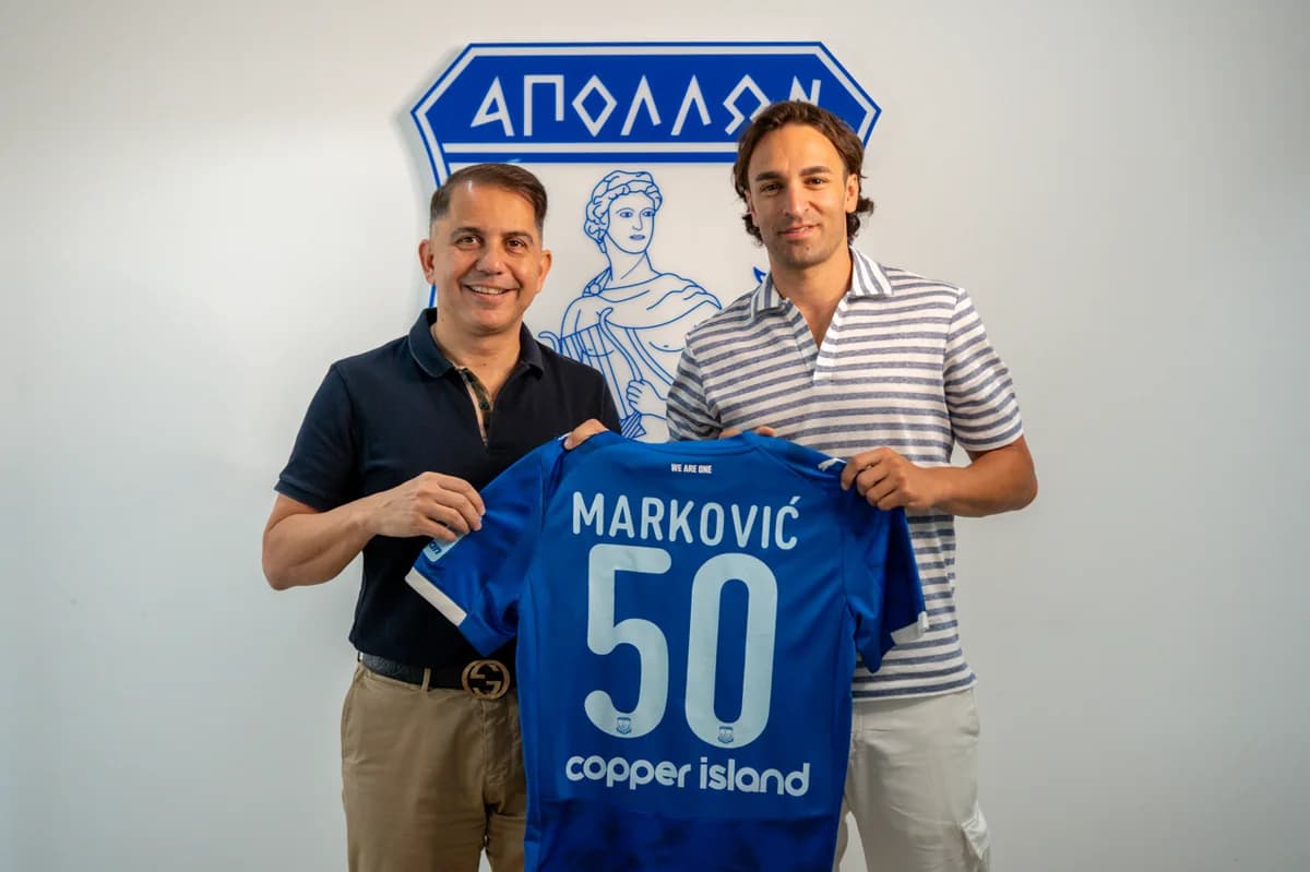 Lazar Marković unterschreibt offiziell bei Apollon Limassol