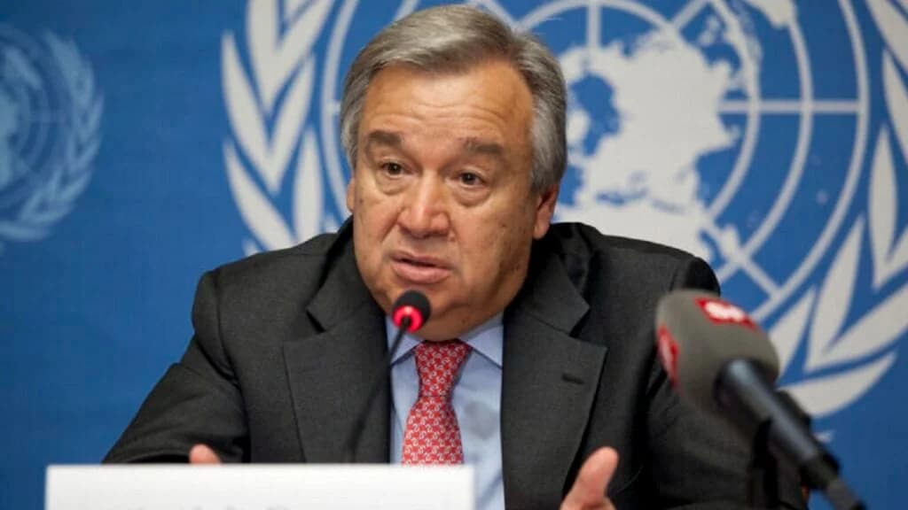 Guterres Condemns Israeli Strike on Nasser Hospital