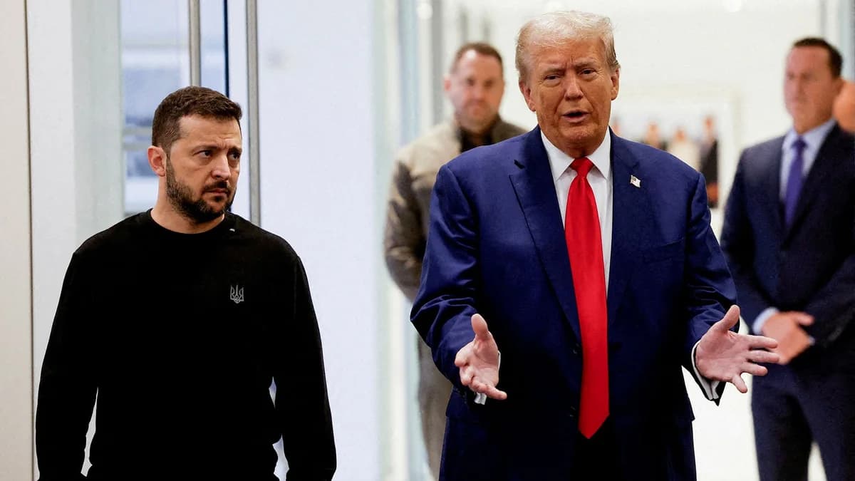 Zelenski y enviado de Trump discuten posibles sanciones contra Rusia