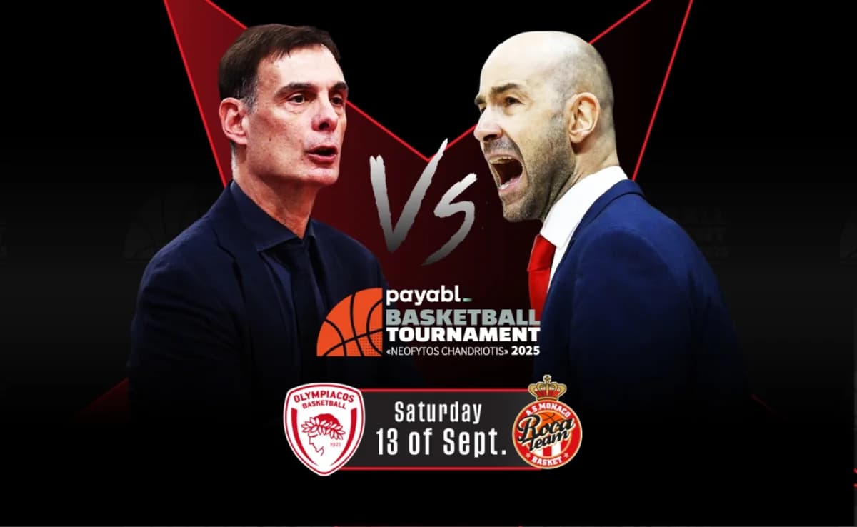 Ολυμπιακός εναντίον Monaco στην Κύπρο: Σπανούλης αντιμέτωπος με το παρελθόν του