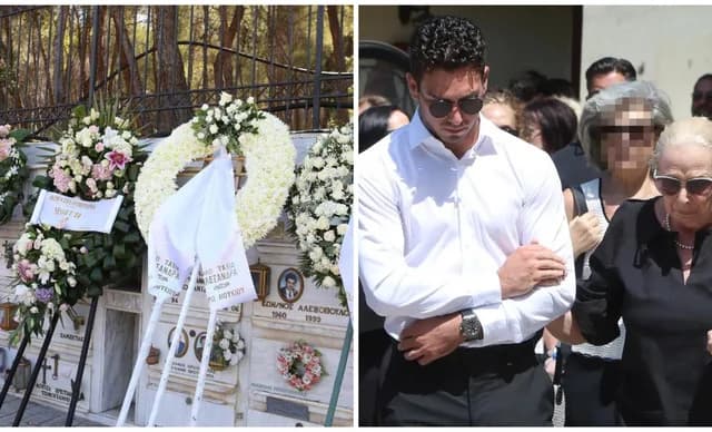 Συγκίνηση στην κηδεία της Αλεξάνδρας Νικολαΐδου: Η μητέρα της «λύγισε»