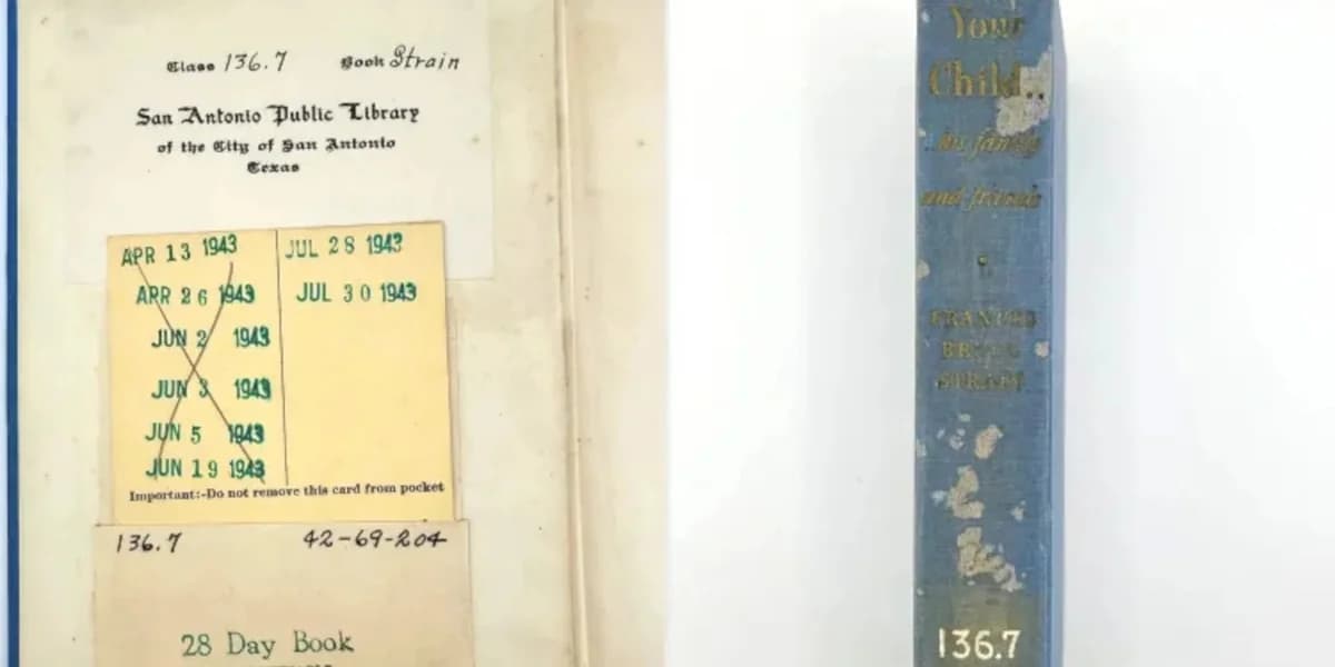 Book Returned to Library 82 Years Late