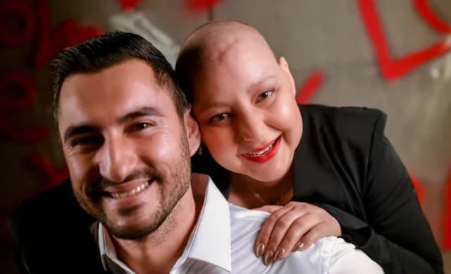 María y Andreas: Una conmovedora historia de amor en medio de la batalla contra el cáncer