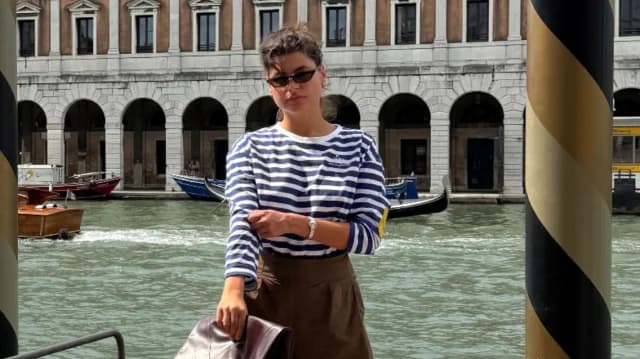 Danae Pappa en Venecia para el 82º Festival Internacional de Cine