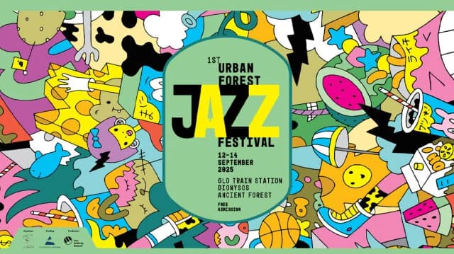 1er URBAN FOREST JAZZ FESTIVAL en el Bosque de Dionisos