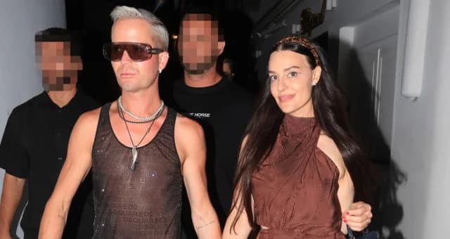 Ariana Rockefeller and Jack Morgan in Mykonos