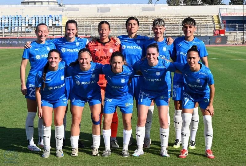 Derrota del Apollon Ladies en la Champions League Femenina