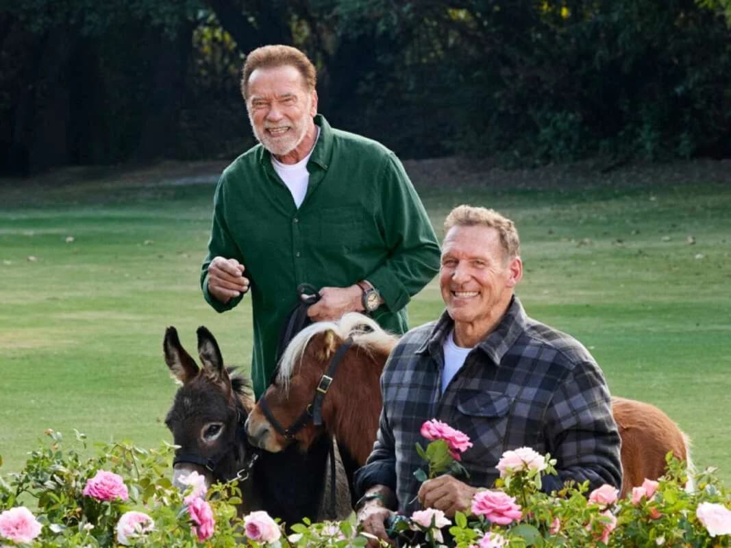 Arnold Schwarzenegger und Ralf Moeller gemeinsam in neuer PARKSIDE DIY-Kampagne