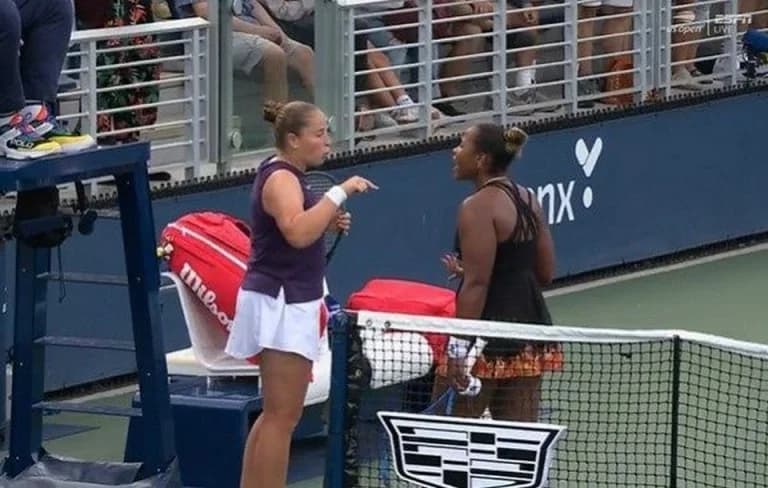 US Open: Ένταση μεταξύ Οσταπένκο και Τάουνσεντ – «Είσαι αμόρφωτη»