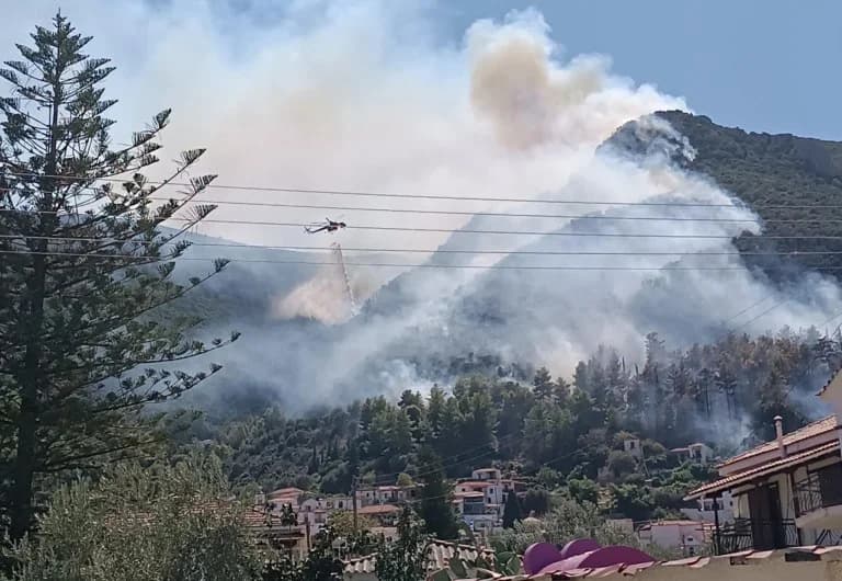 Υπό έλεγχο οι πυρκαγιές σε Τροιζήνα, Μεσσηνία και Πρέβεζα