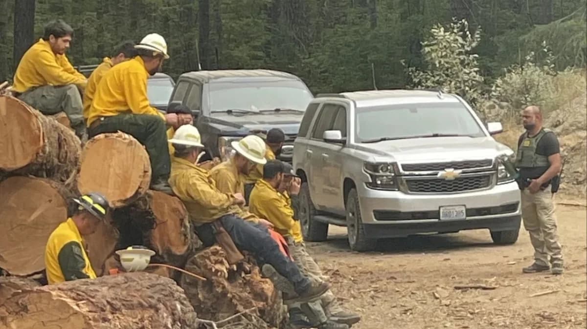 US: Border Patrol Arrests Firefighters During Wildfire Operation