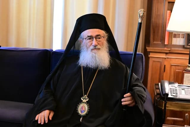 Arzobispo Damianos del Sinaí: 'La Justicia griega decidirá sobre el memorándum de los monjes'