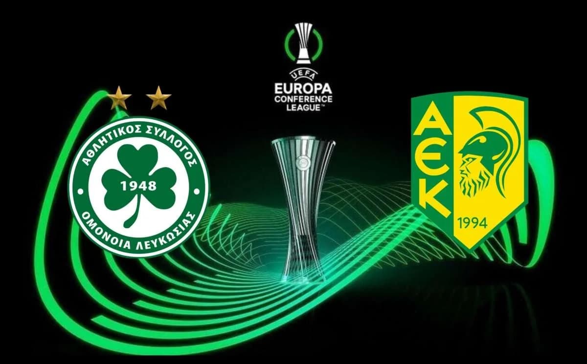 Ομόνοια και ΑΕΚ έμαθαν αντιπάλους στη League Phase του Κόνφερενς Λιγκ
