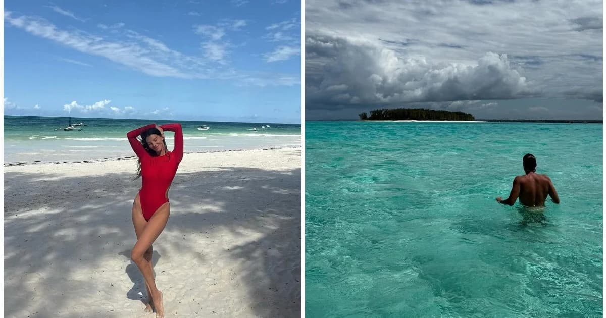 Hara Pappa und Stefanos Tsagarakis: Romantischer Urlaub in Sansibar