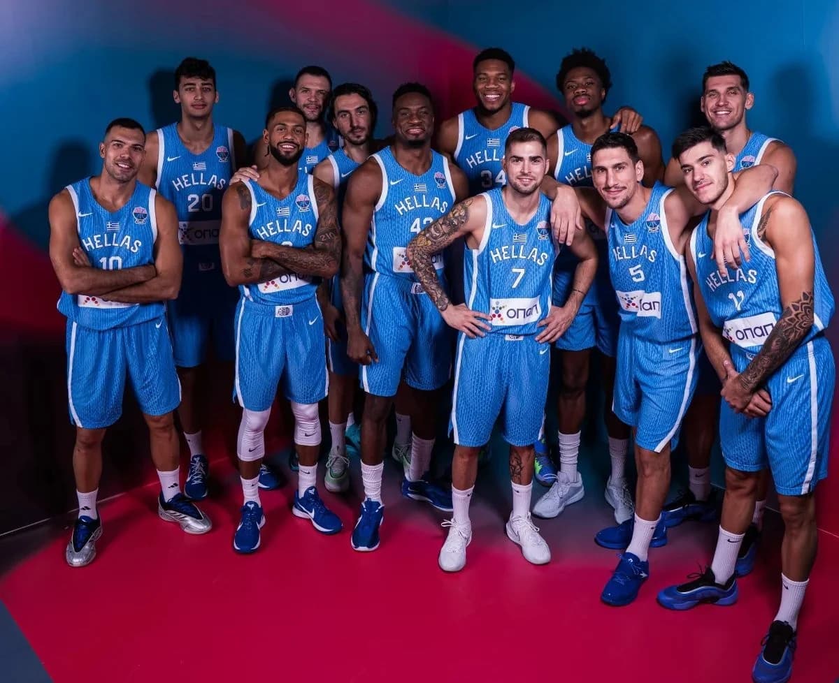EuroBasket: Trikot der griechischen Nationalmannschaft gehört zu den schönsten!