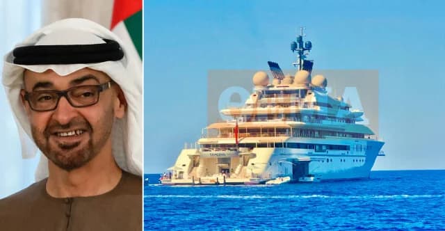 Scheich Abdullah bin Zayed Al Nahyan besucht Paros mit 500-Millionen-Euro-Yacht