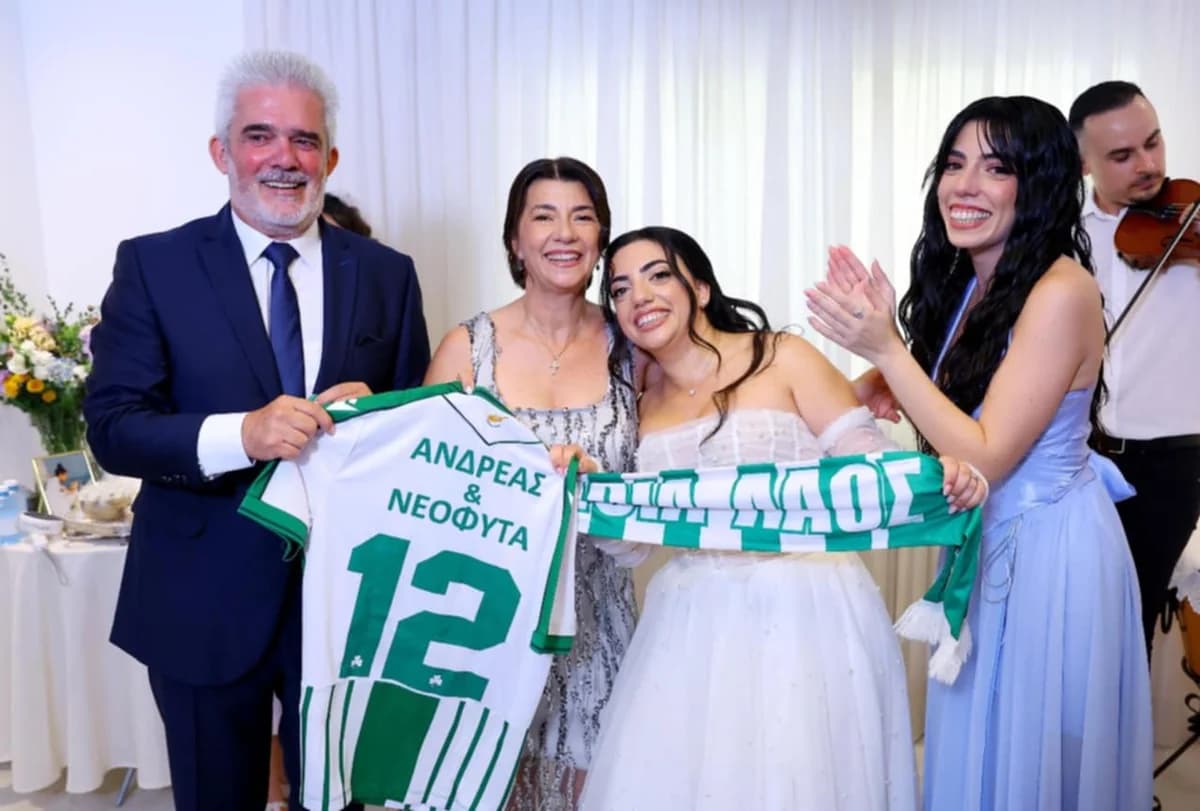 Boda de la hija de Marios Argyrides: Una celebración para la familia Omonia