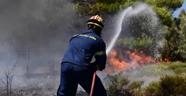 35 Waldbrände in den letzten 24 Stunden in Griechenland