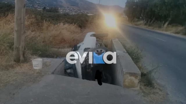 ДТП в Южной Эвии: двое пострадавших