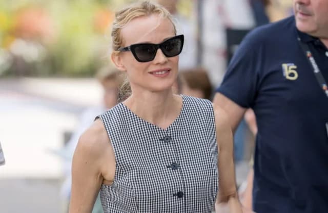 Diane Kruger trägt stilvolle Hose beim Filmfestival Angoulême