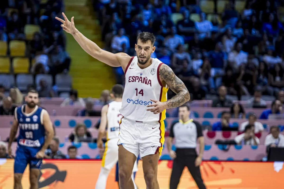 Eurobasket 2025: Η Ισπανία νίκησε την Κύπρο στην Λεμεσό